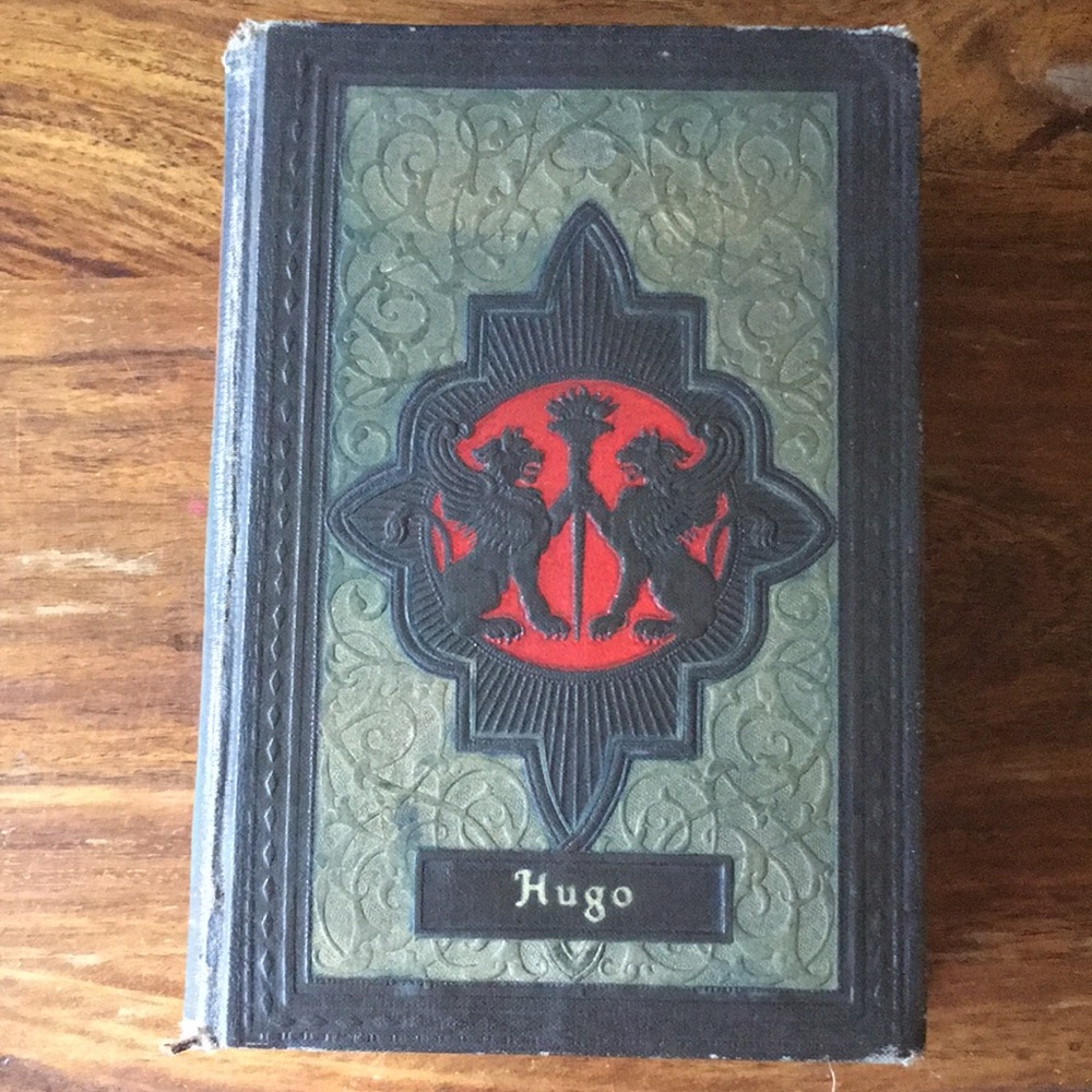 The Collected Works of Victor Hugo Vintage Hardcover Embossed Unique 1928